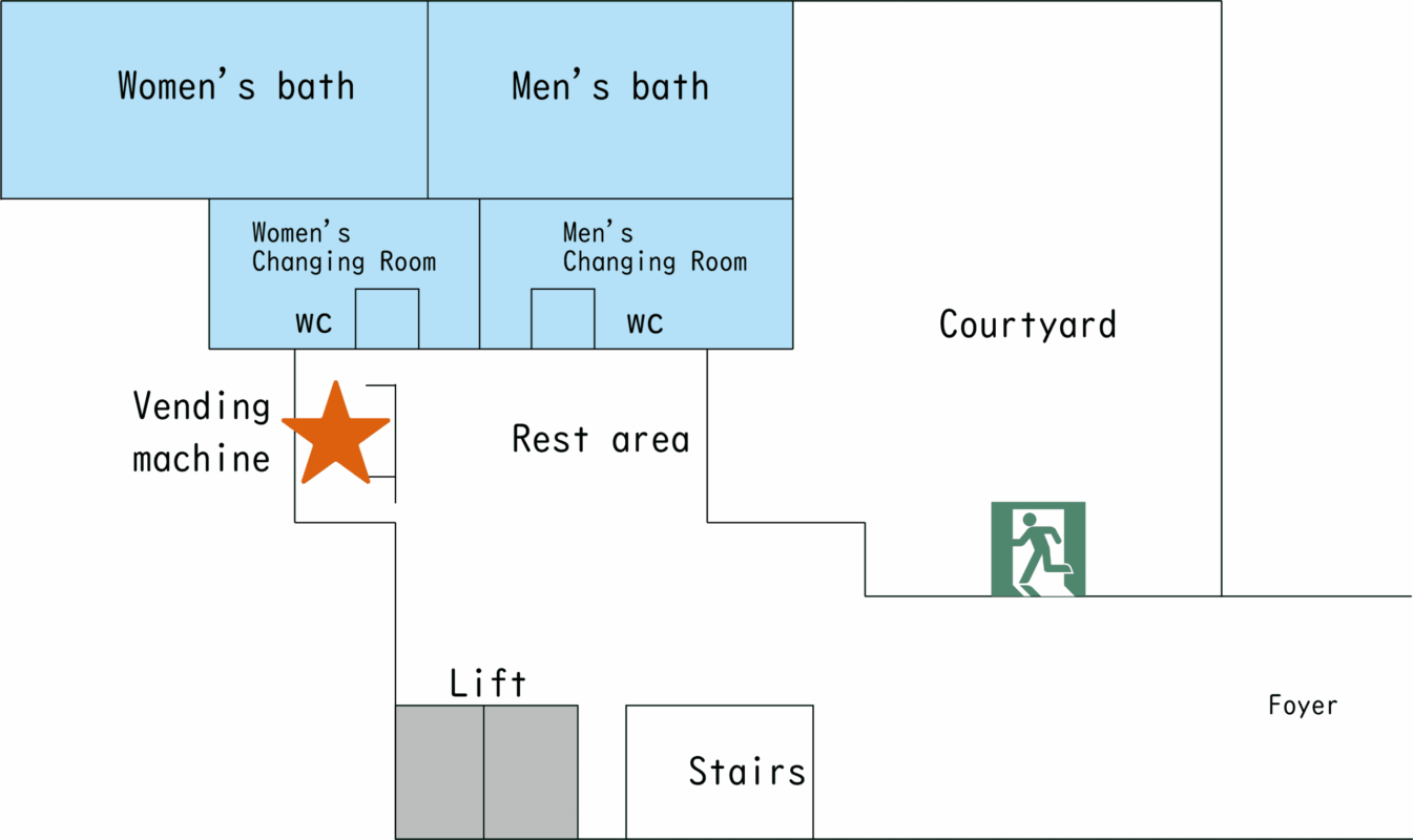 Basement 2nd Floor Map